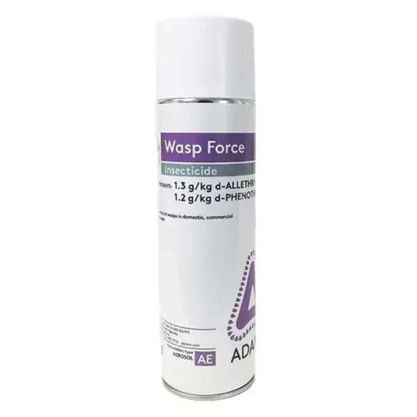 Wasp Force Insecticide 500g aerosol can front view on white background
