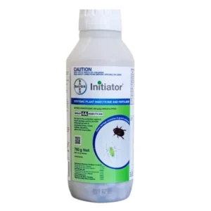 Envu Initiator Systemic Plant Insecticide Plus Fertiliser front bottle on white background