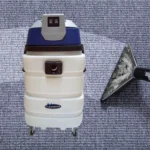 Reliable Cleanstar 90L Wet & Dry Vacuum with a dump valve and drain hose for easy liquid disposal.