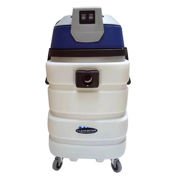 Heavy-duty Cleanstar 90L Commercial Wet & Dry Vacuum Cleaner with twin motors and large tank capacity.