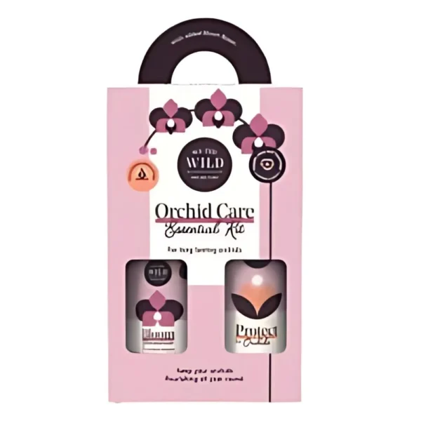Orchid Care Duo front view showing both bottles on a white background