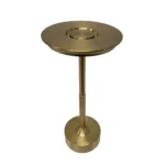 Elegant Gold LED Rechargeable Table Lamp – Wireless, energy-efficient lighting solution from Pestrol Australia for home, office, and outdoor use.