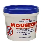 MOUSEOFF Bromadiolone Rodent Grain Bait Pail 8kg