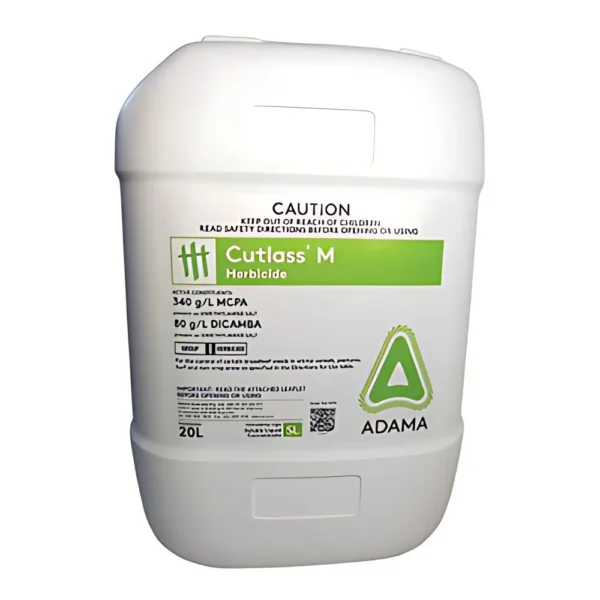 Cutlass M 20L bottle for large volume weed control.