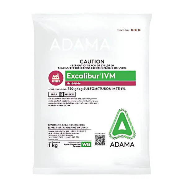 Excalibur IVM 1kg herbicide for weed and pest control.