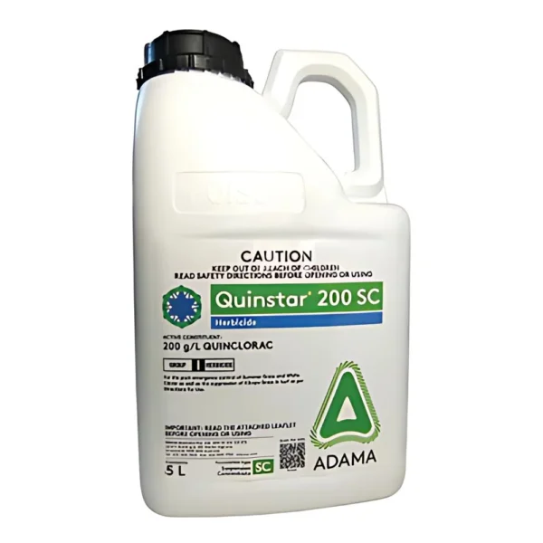 Quinstar 200SC 5L bottle for turf weed control.