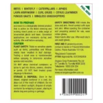 Eco-Neem Concentrate Label (2) – directions, safety instructions, plant safety, storage, and disposal information for organic pest control.