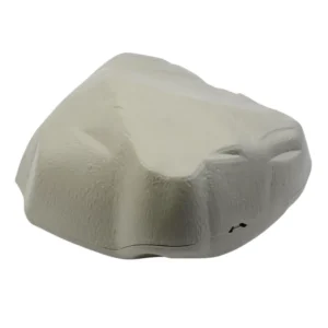 Landscape Rat Bait Station with natural rock-like design for discreet outdoor rodent control.