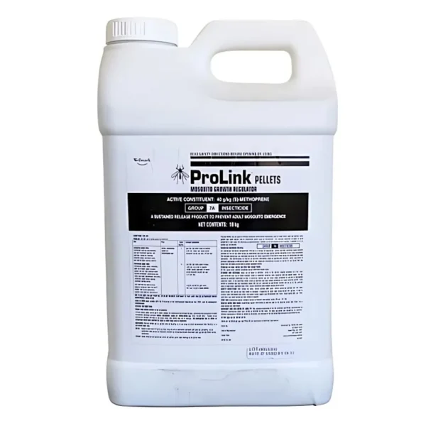Front of ProLink Pellets 10kg bucket on a white background