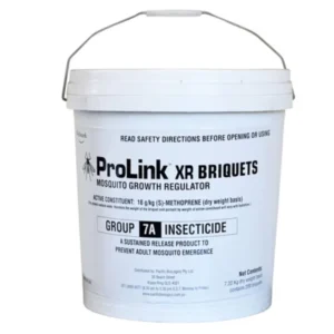 Front of ProLink XR Briquets Bucket of 100 on a white background