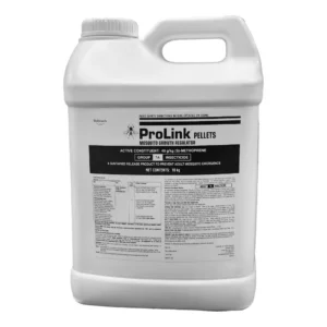 Front of ProLink Pellets 10kg bucket on a white background.