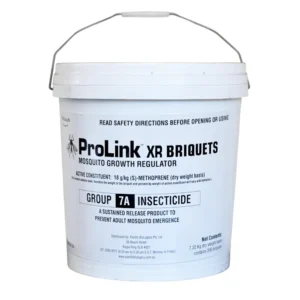 Front of ProLink XR Briquets Bucket of 100 on a white background.