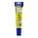 Selleys Liquid Nails Fast Grab 130g adhesive tube standing upright on a white background - back view with barcode,