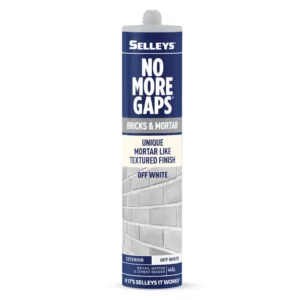 Selleys No More Gaps Bricks and Mortar Off White 440g tube – front view on white background