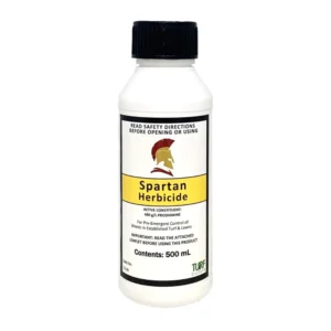 Spartan Pre-Emergent Herbicide 500mL bottle showing front label - for effective weed prevention