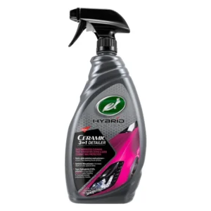 Front of Turtle Wax Hybrid Solutions Ceramic 3-In-1 Detailer Spray 946ml bottle on white background
