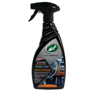 Front of Turtle Wax Hybrid Solutions Ceramic + Graphene Inside Job 473ml bottle on white background