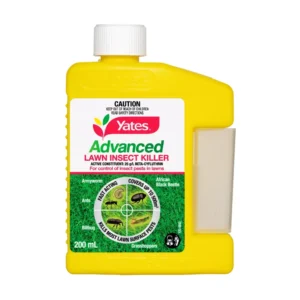 Yates Advanced Lawn Insect Killer - 200mL bottle front view for lawn pest control