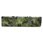 Back view of Pestrol Fire Fighting Tool Set 6 Pieces camouflage carry bag.