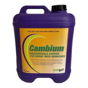 Indigo Cambium Carrier bottle front view on white background