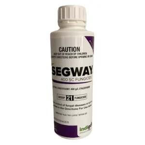 Indigo ISP Segway 400SC Fungicide 500mL front label on white background