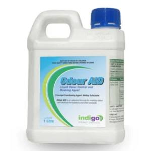 Indigo Odour Aid – 1L Odour Control & Masking Agent (Front View)