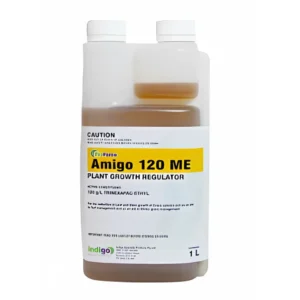 Front view of Indigo ProForce Amigo 120ME Plant Growth Regulator 1L bottle