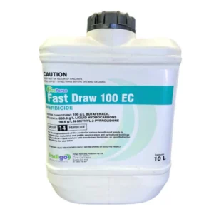 Front view of Indigo ProForce Fast Draw 100EC Herbicide 10L container