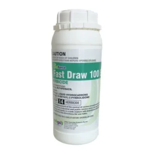 Front label of Indigo ProForce Fast Draw 100EC Herbicide 1L bottle