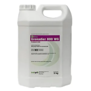 Indigo ProForce Grenadier 800WG Fungicide 5kg front label on white background