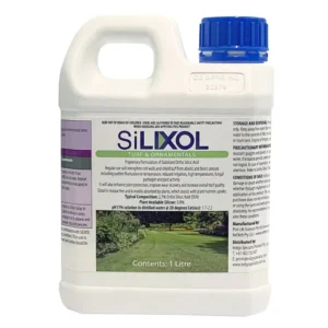 Front view of Indigo Silixol T&O Liquid 1L bottle