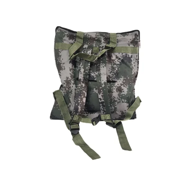 Pestrol 18L Fire Knapsack olive green camouflage back view – ergonomic fire fighting backpack sprayer for bushfire control.