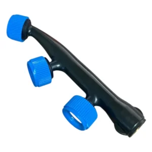 Triple mist nozzle for Pestrol 16L Rechargeable Backpack Sprayer – three fixed heads for wide fine mist coverage.