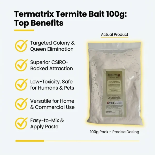 Termite Matrix Termatrix Termite Bait 100g | Chlorfluazuron White Ant Powder