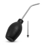 Pestrol Professional Bulb Duster Kit with two interchangeable metal nozzles for precise pest control powder application.