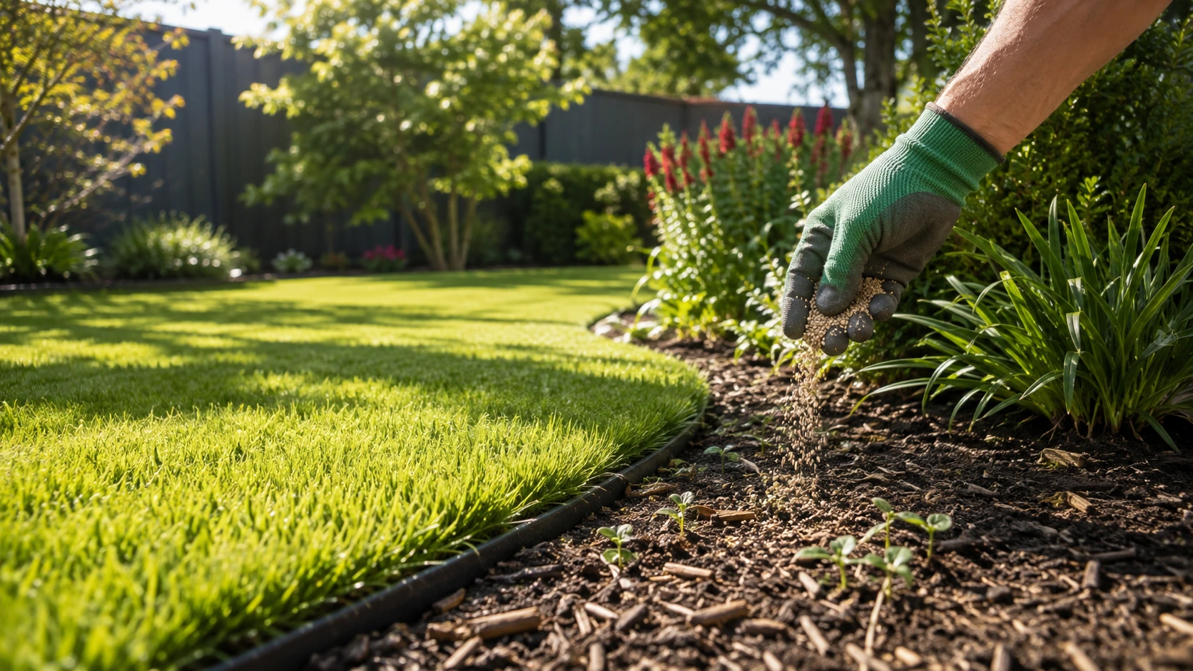 pre-emergent-garden-application Chemical vs chemical-free weed control comparison