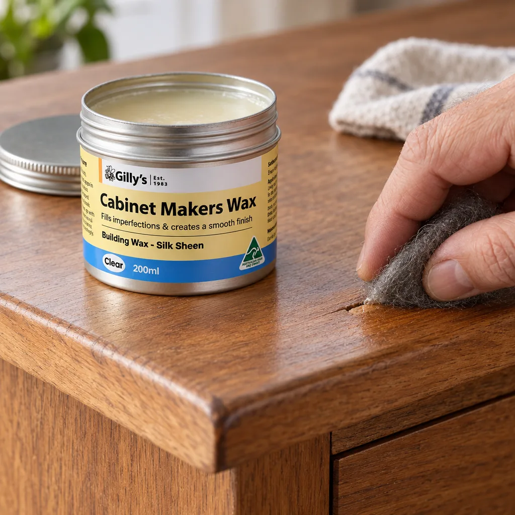 Gilly's Cabinet Makers Wax Clear 200ml | Pestrol